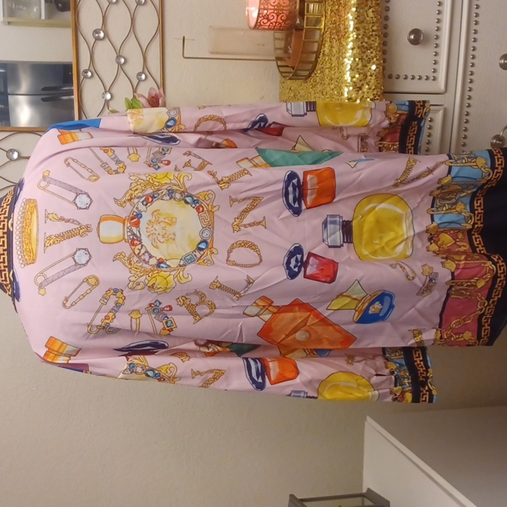 Multicolor Print Tunic Top - Picture 4 of 4